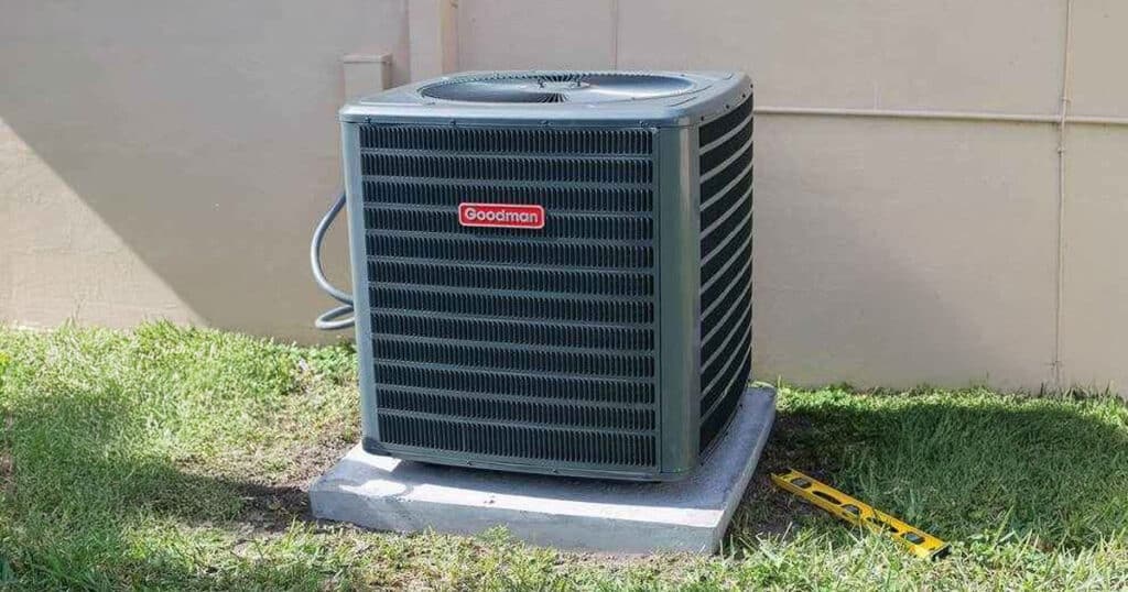 Goodman AC condenser